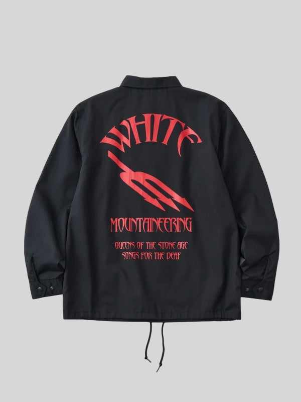 White Qotsa Songs For The Deaf Coach Jacket Mountaineering