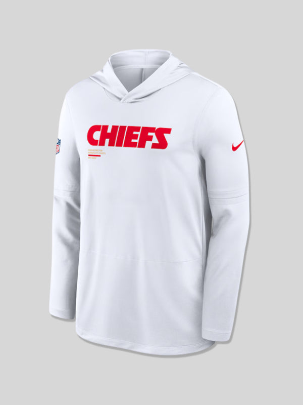 White Kansas City Chiefs Hoodie