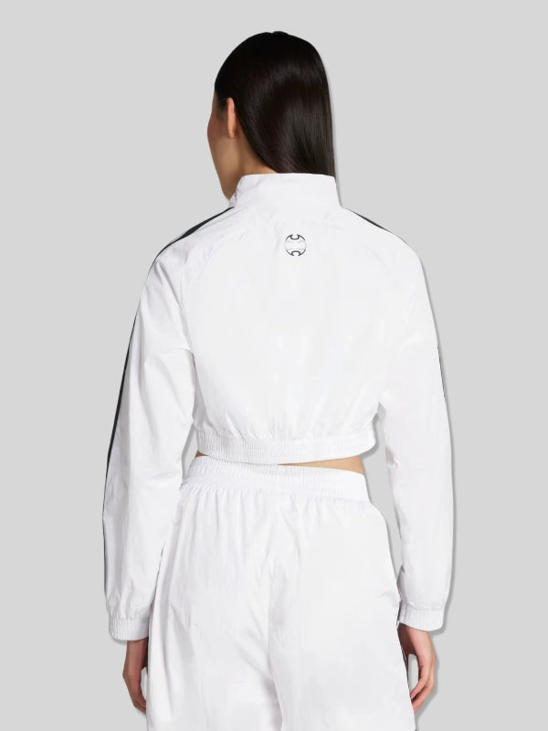 White Teamgeist Adicolor Cropped Track Top
