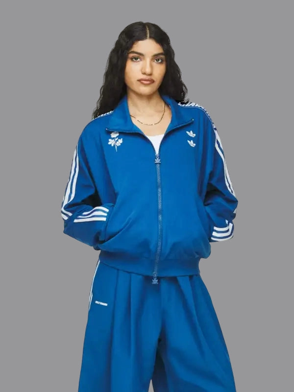 Adidas x Willy Chavarria Knit Track Jacket Blue