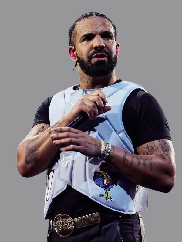 Wireless Festival 2025 Drake 11 Vest Blue