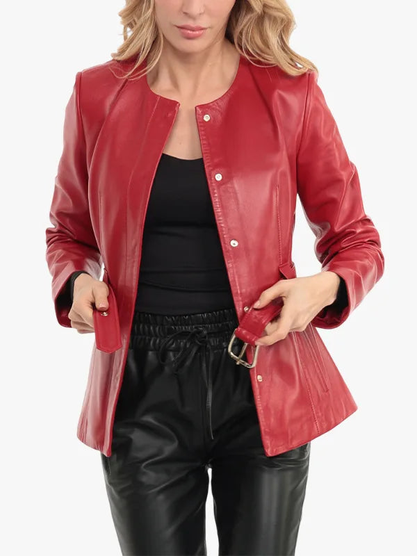 Woman Lakes Leather Guignard Jacket