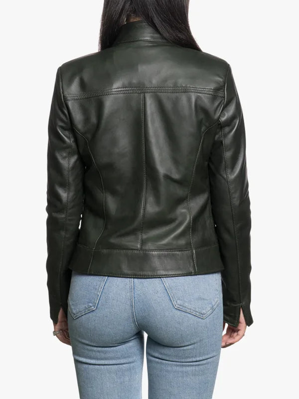 Women Dark Green Kelly Jacket