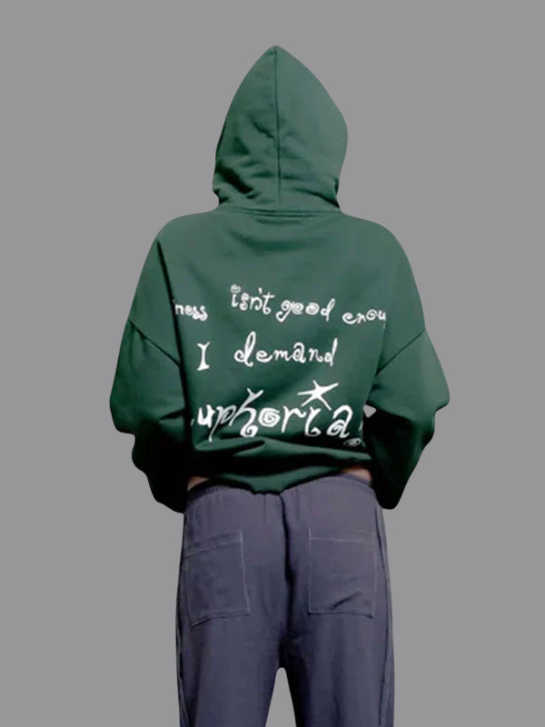 Womens Jungles Jungles Euphoria Hoodie Green