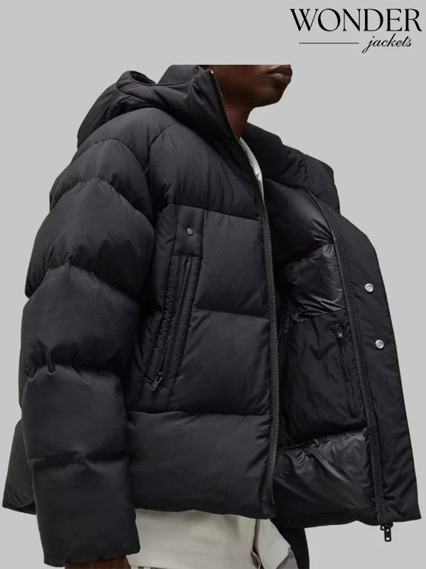 Y-3 Adidas Black Puffer Jacket