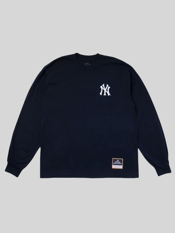 Yankees Mitchell Ness Born X Raised Shirt Navy
