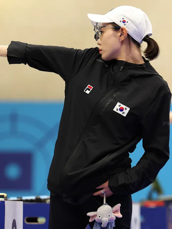 Yeji Kim Fila Olympic Jacket