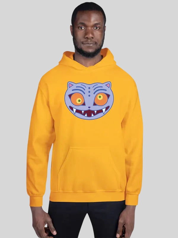 Yellow Derpy Tiger Hoodie KPop Demon Hunters