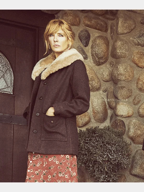 Yellowstone Beth Dutton Fur Coat