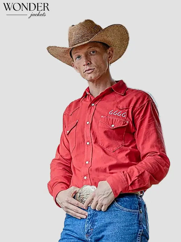 Yellowstone Jimmy Hurdstorm 6666 Red Shirt