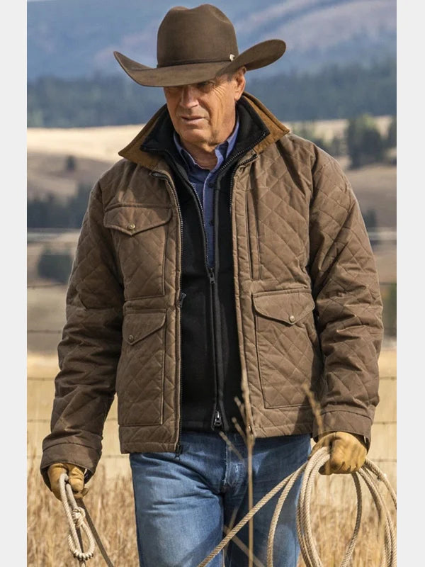 Yellowstone John Dutton Quilted Jacket