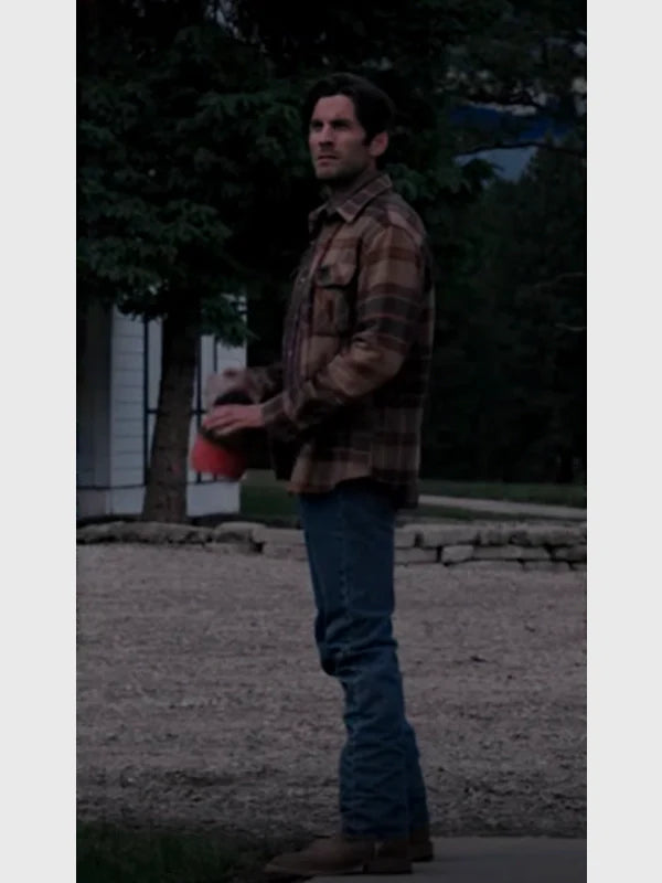 Yellowstone S05 Jamie Dutton Plaid Shirt