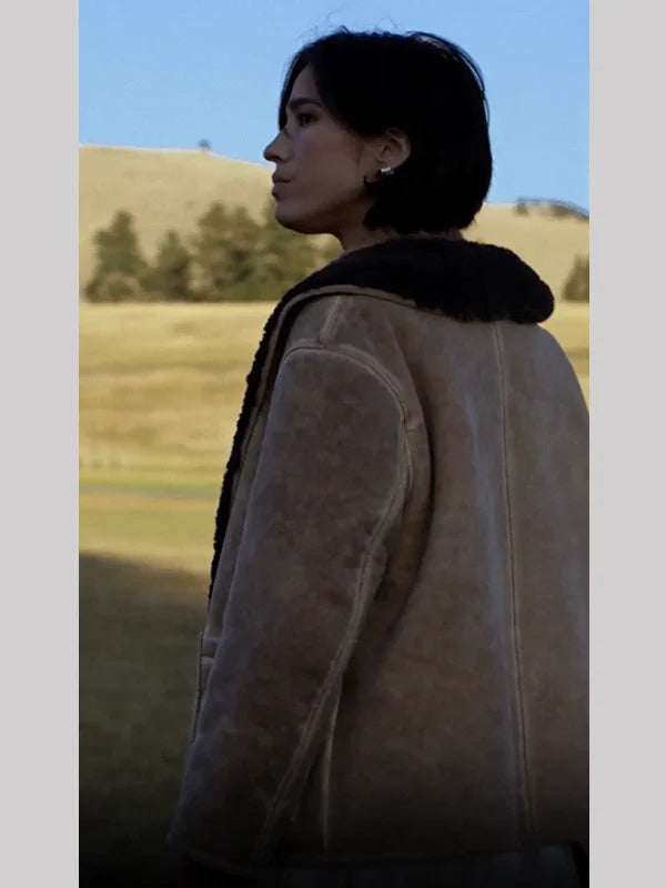 Yellowstone We The Free Cammy Kelsey Asbille Shearling Jacket