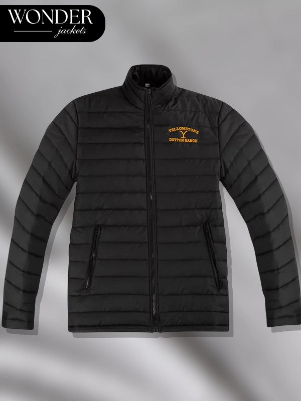 Yellowstone Dutton Ranch Puffer Jacket