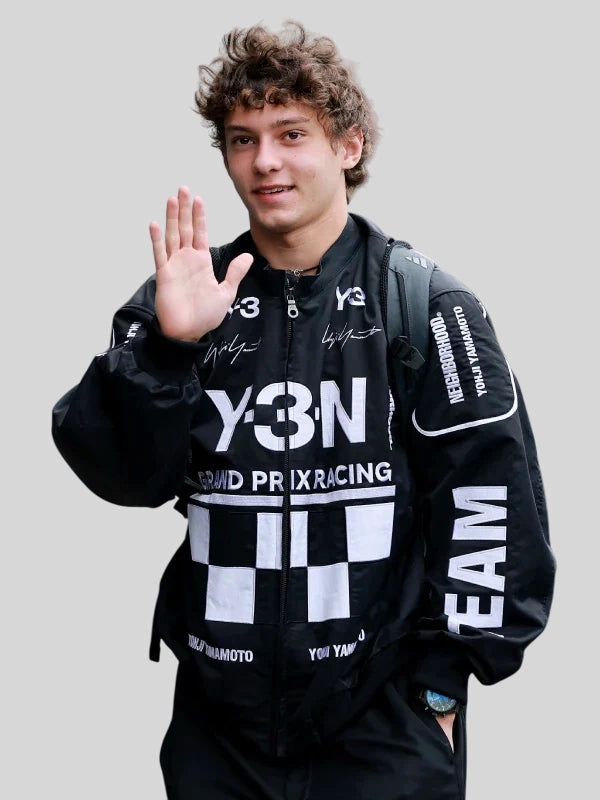 Yohji Yamamoto Y3-N Grand Prix Racing Jacket Black