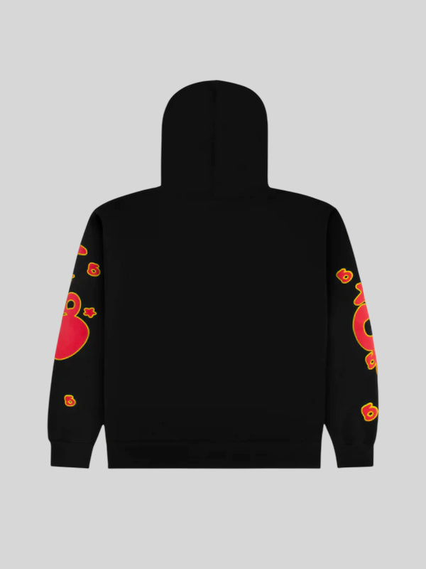 Young Thug Uy Scuti x Sp5der x Uy Scuti Hoodie Black