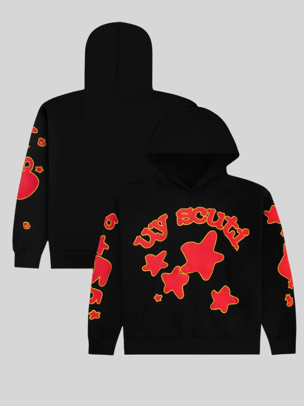 Young Thug Sp5der x Uy Scuti Hoodie Black