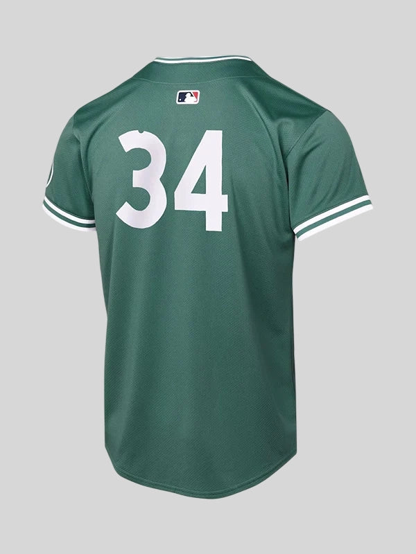 Youth Boston Red Sox David Ortiz Nike Green 2025 City Connect Limited Retired Player Jersey
