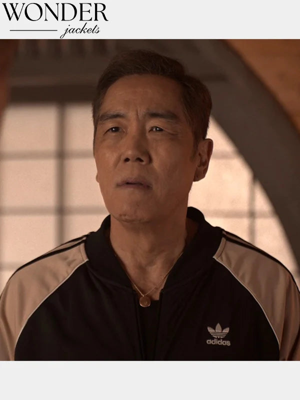 Yuji Okumoto Cobra Kai S06 Chozen Toguchi Adidas Track Jacket