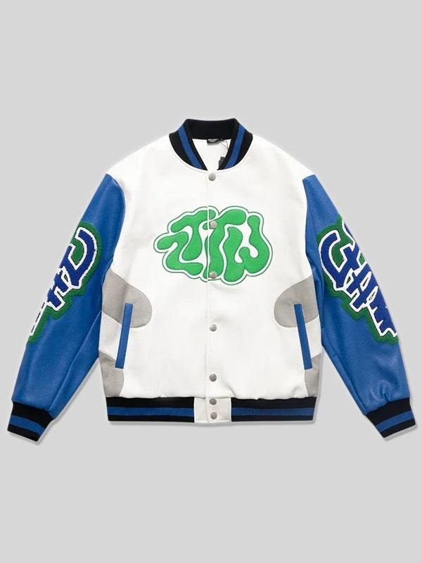 ZTTW Varsity White Jacket