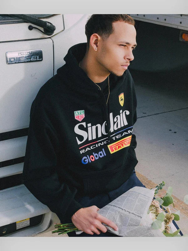 feature x sinclair f1 racing hoodie