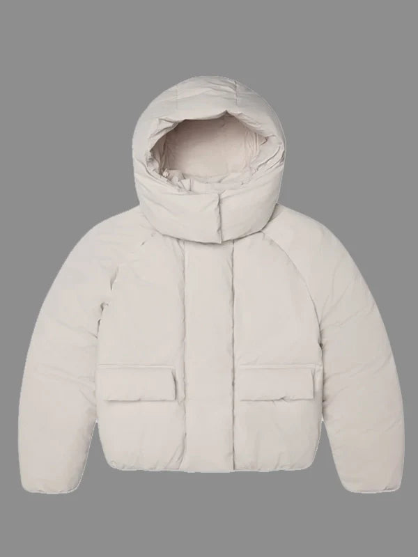 khy puffer jacket white