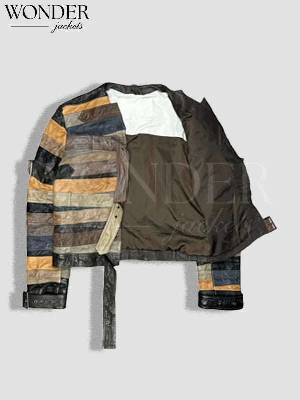 maison margiela leather jacket