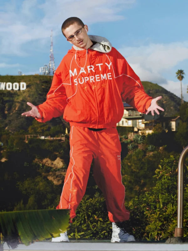 marty supreme orange hoodie