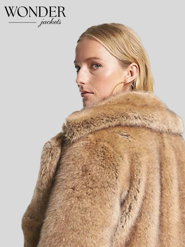 michael kors faux fur jacket