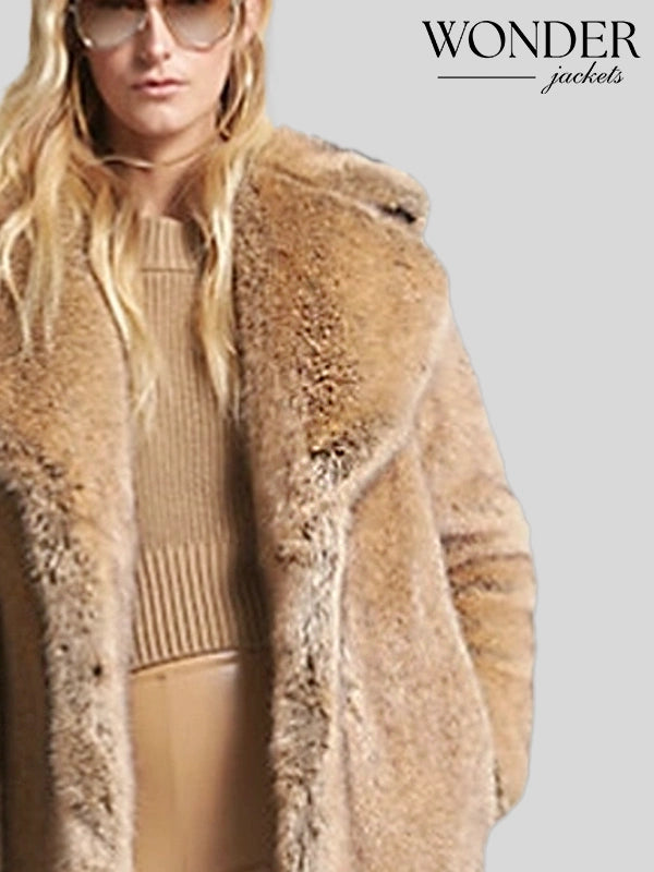 michael kors fur jacket