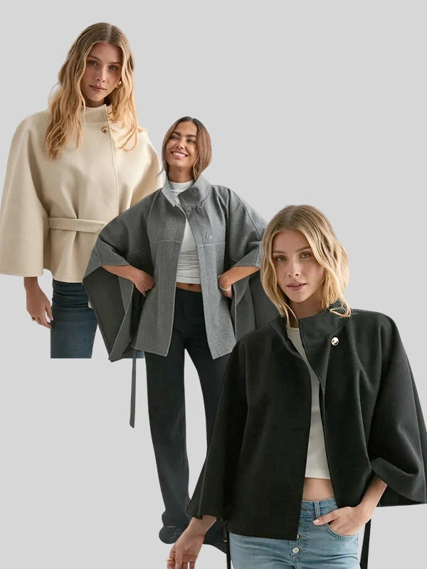 nelly poncho jacket