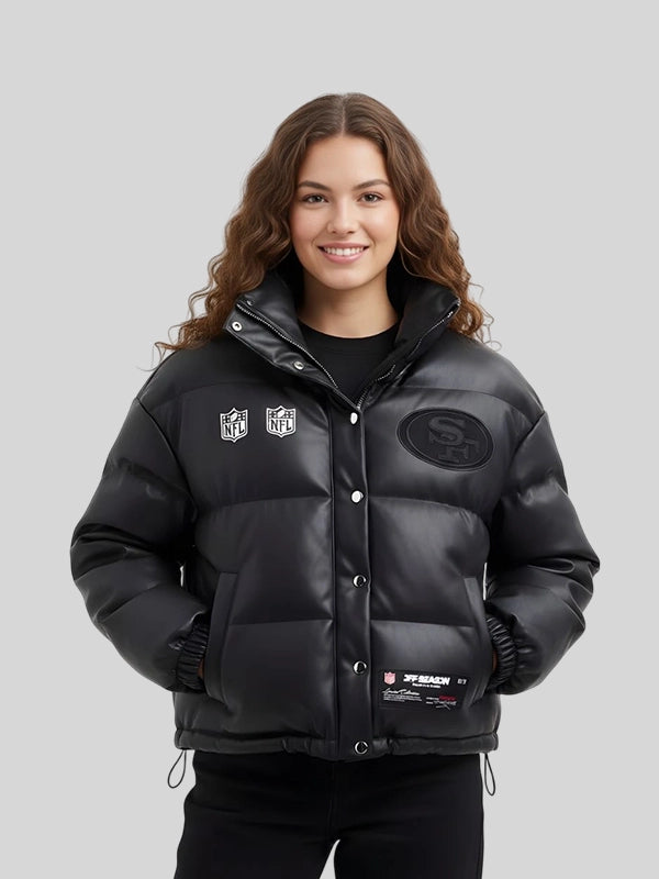 nfl san francisco jacket Black