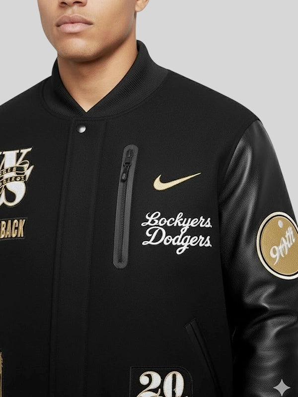 nike world series letterman jacket