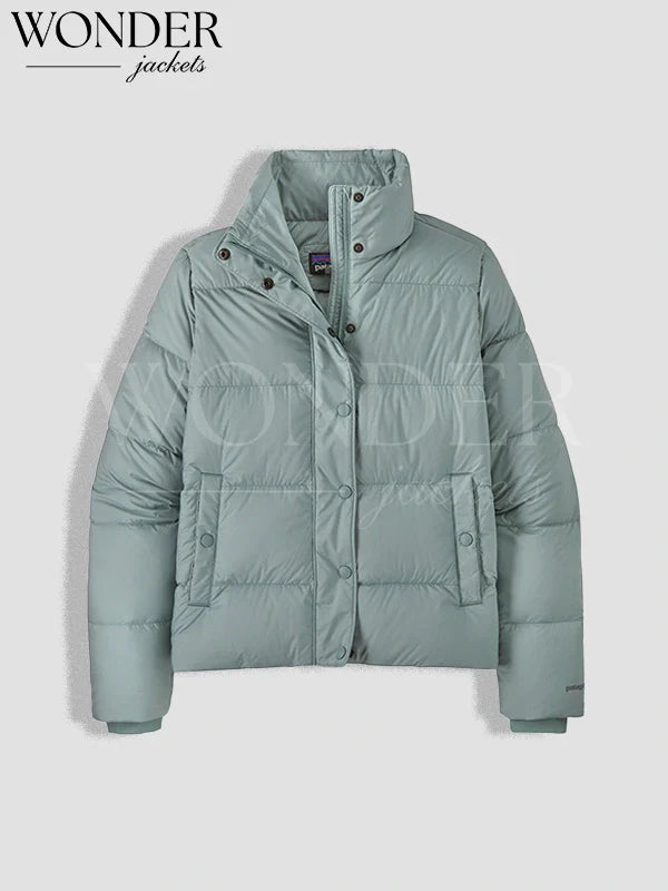 patagonia silent down Blue Pufferjacket