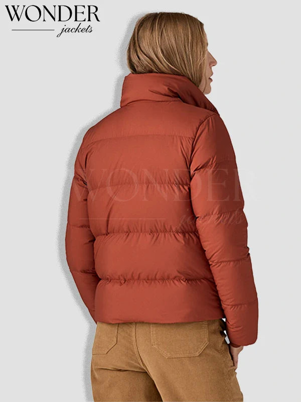 patagonia silent down Burnished Red jacket