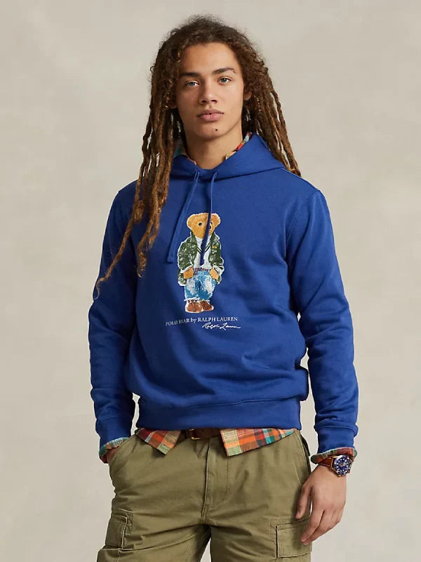 Polo Ralph Lauren Mens Polo Bear Hoodie