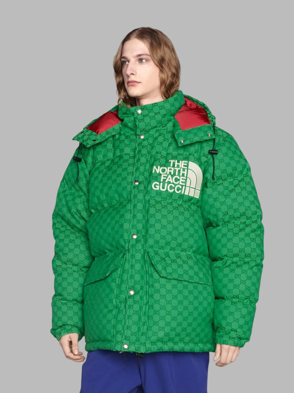 the north face gucci jacket green