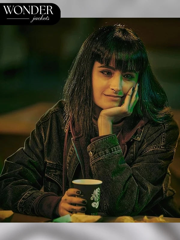 Black Denim Jacket from Wake Up